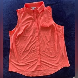 Athleta Urbanite II‎ Tank Camisole Womens Bright Orange Size 1X